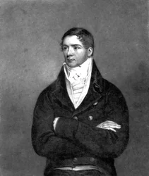 Thomas Belcher, graverad av Charles Turner, 1814